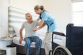 Assisting and Moving People and Objects in Social Care Elearning